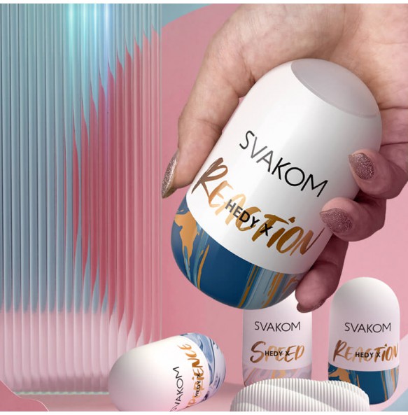 USA SVAKOM - HEDY X Stroking Sleeve Egg Masturbator (Reaction)